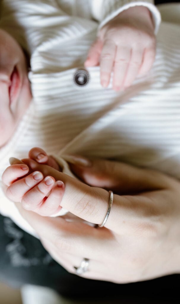 newborn hand photography details