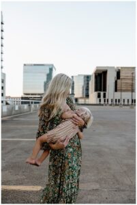 Mama breastfeeds baby for Austin Lifestyle Photographer