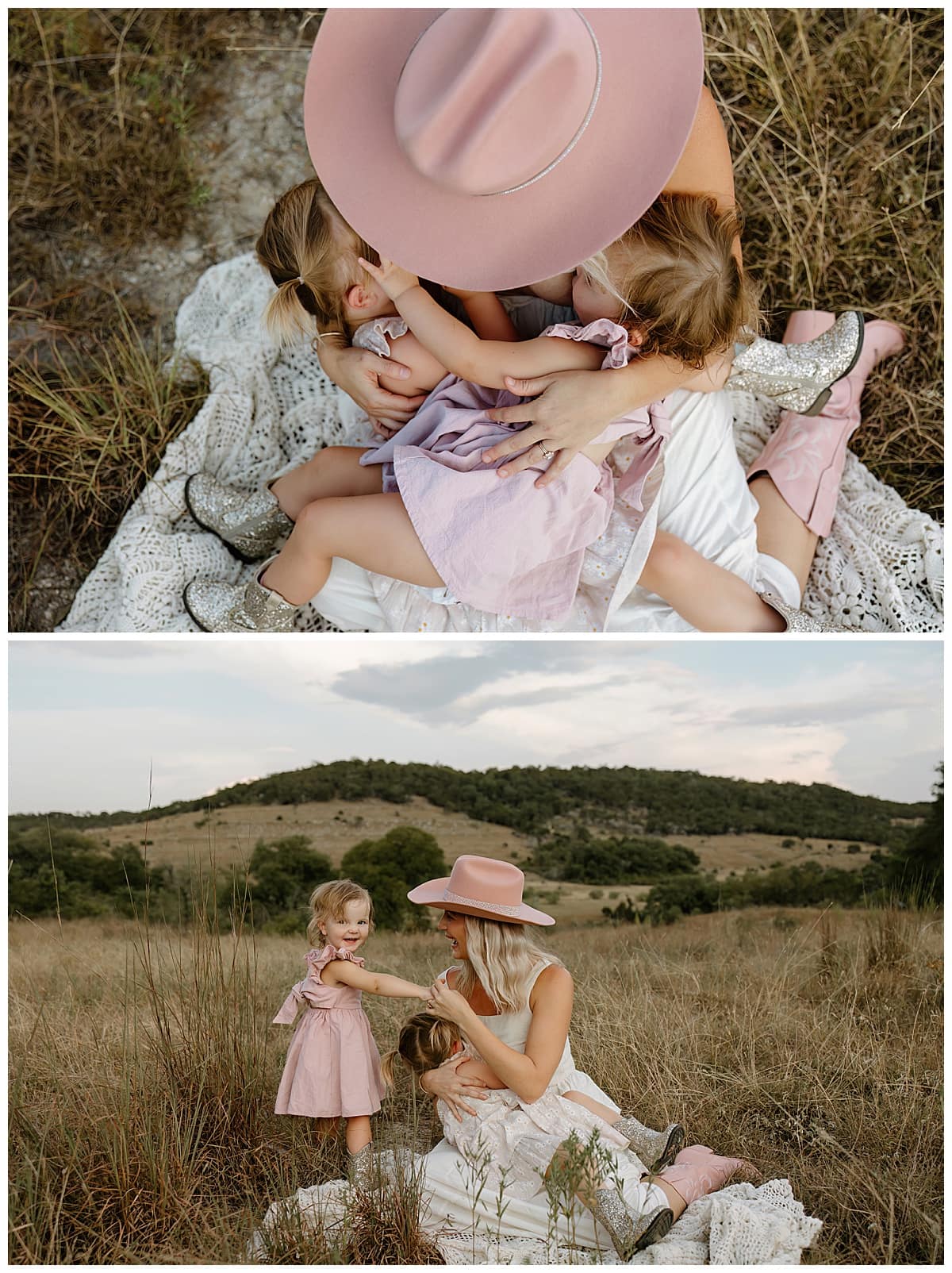 Mom and daughters spend time together for Austin Lifestyle Photographer