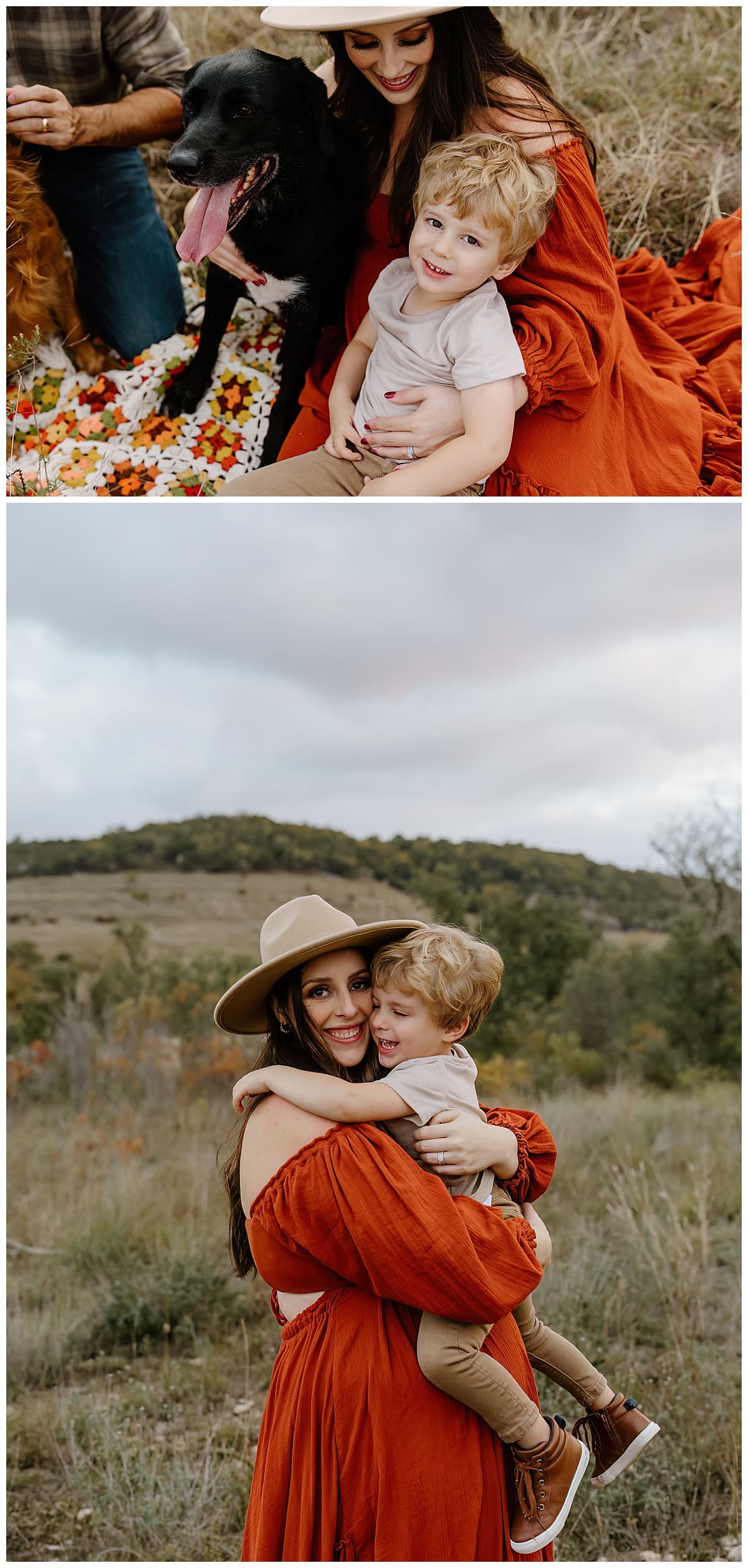 Young son and mom cuddle together for Our Adventuring Souls Photography